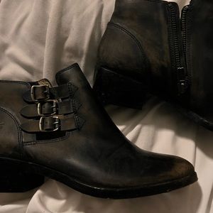 Never worn Frye ankle booties